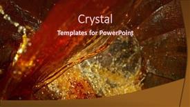  Presentation with alcoholic beverage - Slide set having freeze-motion-of-splashing-whisky background and a tawny brown colored foreground