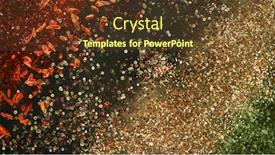  Presentation with freeze - Presentation design enhanced with freeze-motion-of-various-spice background and a tawny brown colored foreground