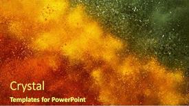  Presentation with freeze - Colorful presentation enhanced with freeze-motion-of-various-spice backdrop and a tawny brown colored foreground