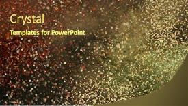  Presentation with culinary - Beautiful PPT layouts featuring freeze-motion-of-various-spice backdrop and a tawny brown colored foreground