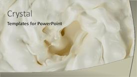  Presentation with freeze - Presentation with freeze-motion-of-whirling-milk background and a light gray colored foreground