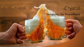  Presentation with freeze - Presentation with freeze-motion-shot-of-clinking background and a gold colored foreground