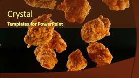  Presentation with freeze - Slide set with freeze-motion-shot-of-flying background and a tawny brown colored foreground