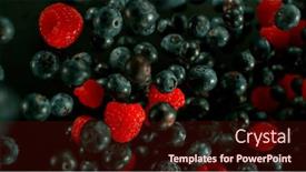  Presentation with freeze - PPT layouts enhanced with freeze-motion-shot-of-flying background and a wine colored foreground