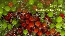  Presentation with freeze - Presentation consisting of freeze-motion-shot-of-splashing background and a tawny brown colored foreground