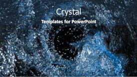  Presentation with water splash - Slide deck enhanced with freeze-motion-shot-of-water background and a  colored foreground