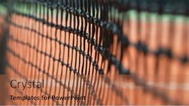  Presentation with freeze - Presentation theme consisting of freeze-motion-shot-of-waving background and a coral colored foreground