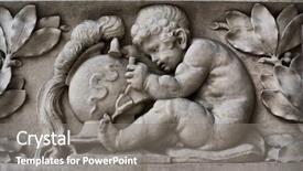  Presentation with stone - Cool new presentation with frege - detail on a sculpted fa backdrop and a gray colored foreground