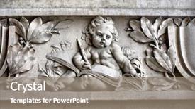  Presentation with architecture sheikh zayed grand mosque - Slide set consisting of frege - detail on a sculpted fa background and a gray colored foreground