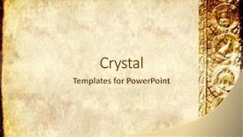  Presentation with khmer - Amazing PPT theme having frege - grunge background with carving backdrop and a cream colored foreground