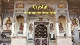  Presentation with hinduism - Cool new presentation theme with frege - temple hinduism in mandawa rajasthan backdrop and a  colored foreground