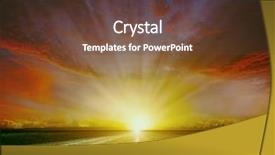  Presentation with asphalt road animtion - PPT theme having freight train - most asphalt road shallow depth background and a tawny brown colored foreground