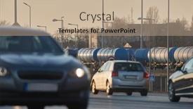  Presentation with silo - PPT layouts consisting of freight-train-silo-wagons background and a coral colored foreground