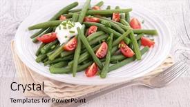  Presentation with french educators - Slide deck with new shiny sport break disk background and a dark gray colored foreground