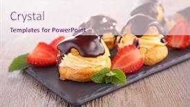  Presentation with french pastry - 