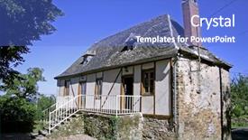  Presentation with old vs new - Amazing theme having french country - newly renovated old bard backdrop and a cobalt blue colored foreground