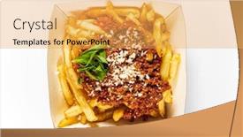  Presentation with french fries - 