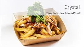  Presentation with french fries - 