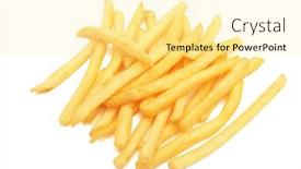  Presentation with french fries - 