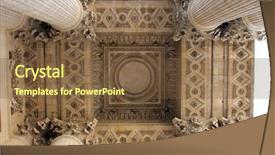  Presentation with notre dame de paris france - Beautiful presentation featuring french revolution - pantheon in paris france backdrop and a tawny brown colored foreground