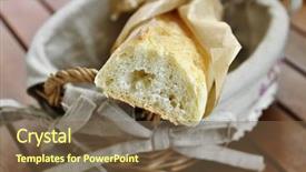  Presentation with audit stick figures - Theme featuring french stick background and a tawny brown colored foreground