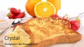  Presentation with sugar - PPT theme with little girl shows a large background and a soft green colored foreground