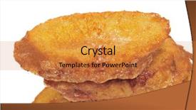  Presentation with lent - Amazing presentation having french toast - pile of torrijas typical lent backdrop and a  colored foreground