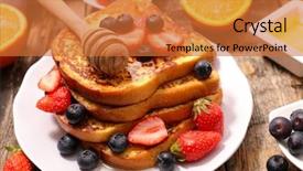  Presentation with french revoulution - Beautiful slides featuring french toast with berry backdrop and a red colored foreground