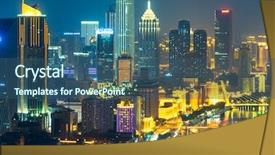  Presentation with city night - Amazing PPT layouts having french transports - night view of tianjin city backdrop and a ocean colored foreground