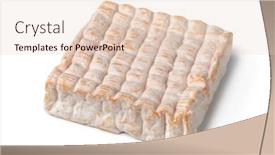  Presentation with white cheese - Presentation having french-whole-single-vieux-pane background and a lemonade colored foreground