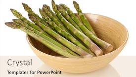  Presentation with asparagus - Slides with argentina and belgium flags background and a sky blue colored foreground