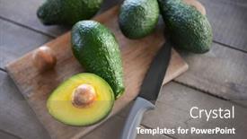  Presentation with fresh avocado - 