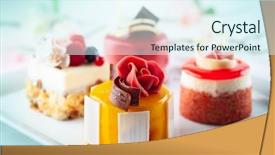  Presentation with mango - Cool new theme with fresh berries and flower backdrop and a sky blue colored foreground