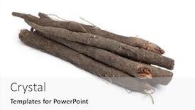  Presentation with black white program - Amazing theme having fresh-black-salsify-isolated backdrop and a white colored foreground