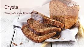  Presentation with gluten free bread on wooden - Amazing presentation theme having fresh bread on wooden table backdrop and a lemonade colored foreground