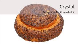  Presentation with white - Slides enhanced with fresh-buns-isolated-on-white background and a mint green colored foreground