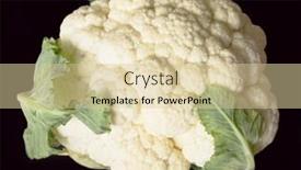  Presentation with cauliflower - 