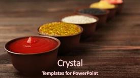  Presentation with sauces - Theme consisting of fresh condiments and sauces on wooden background background and a wine colored foreground