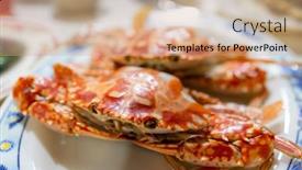  Presentation with crab - 