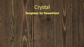  Presentation with cut - Presentation design with fresh-cut-orange-fruits-macro background and a tawny brown colored foreground