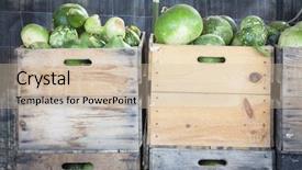  Presentation with fall - Slide deck with digital industry - set of industrial tools background and a gray colored foreground