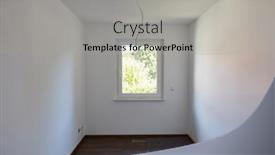  Presentation with flooring - PPT theme enhanced with fresh-flooring-in-small-room background and a light gray colored foreground