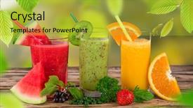  Presentation with mango juice fresh tropical fruit - Presentation enhanced with fresh fruit juice healthy drinks background and a  colored foreground