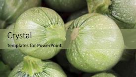  Presentation with market - Presentation enhanced with  background and a  colored foreground