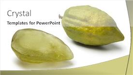  Presentation with white green - PPT theme enhanced with fresh-green-citrus-medica background and a white colored foreground