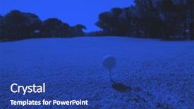  Presentation with duo - Cool new PPT layouts with fresh green grass duo backdrop and a ocean colored foreground