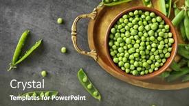  Presentation with peas - 