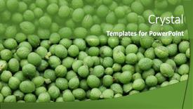  Presentation with pepper - Colorful theme enhanced with fresh-green-sansho-japanese-pepper backdrop and a tawny brown colored foreground