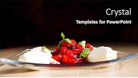  Presentation with mango juice fresh tropical fruit - Beautiful presentation theme featuring fresh juicy fruits with icecream on glass plate backdrop and a black colored foreground