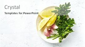  Presentation with garlic - 